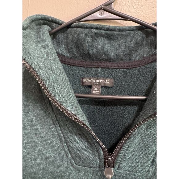 Men’s Banana Republic Quarter Zip Pullover Size XL - Picture 3 of 3